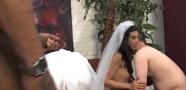  Lou Charmelle Gets Special Wedding Gift - Cuckold Sessions